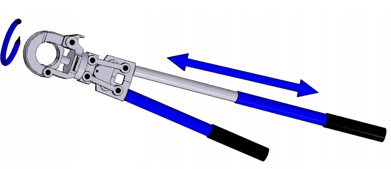 IRMA PEX1 Krimpovací lisovací kleště na trubky 4kN 16-32mm PEX PERT