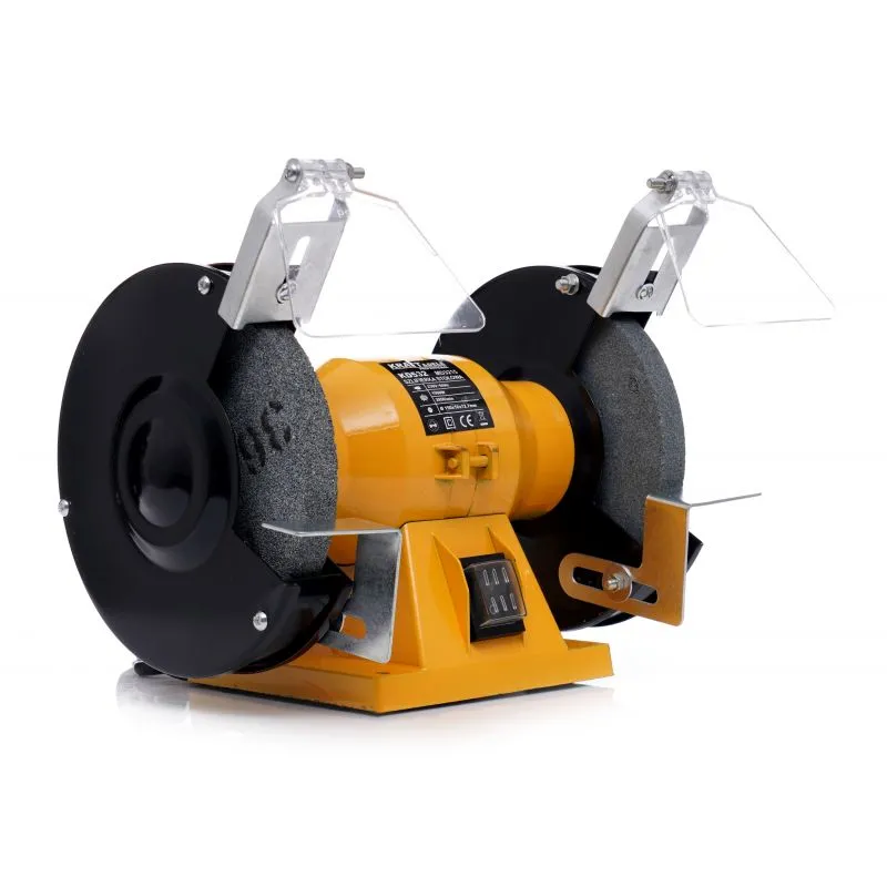 KRAFT&DELE KD532-Z 1500W Elektrická stolní bruska dvoukotoučová 150x16x12,7mm