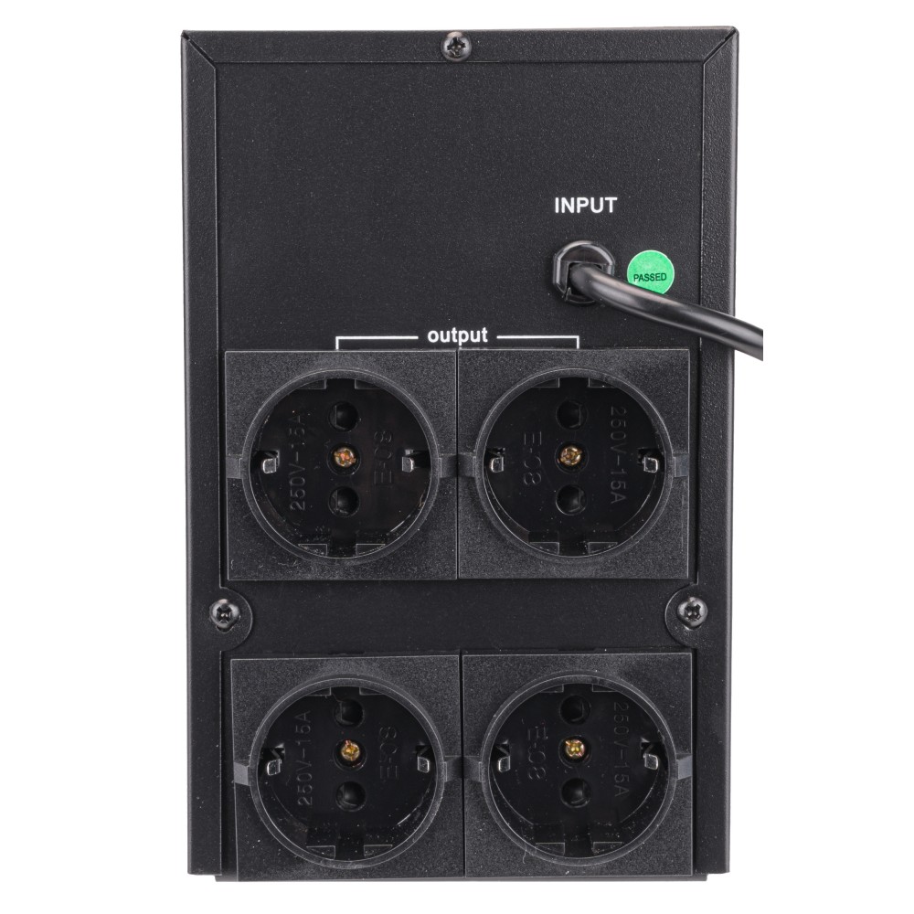 POWERMAT PM-UPS-1200M Záložní zdroj pro PC servery s LCD (UPS) 1200VA/720W