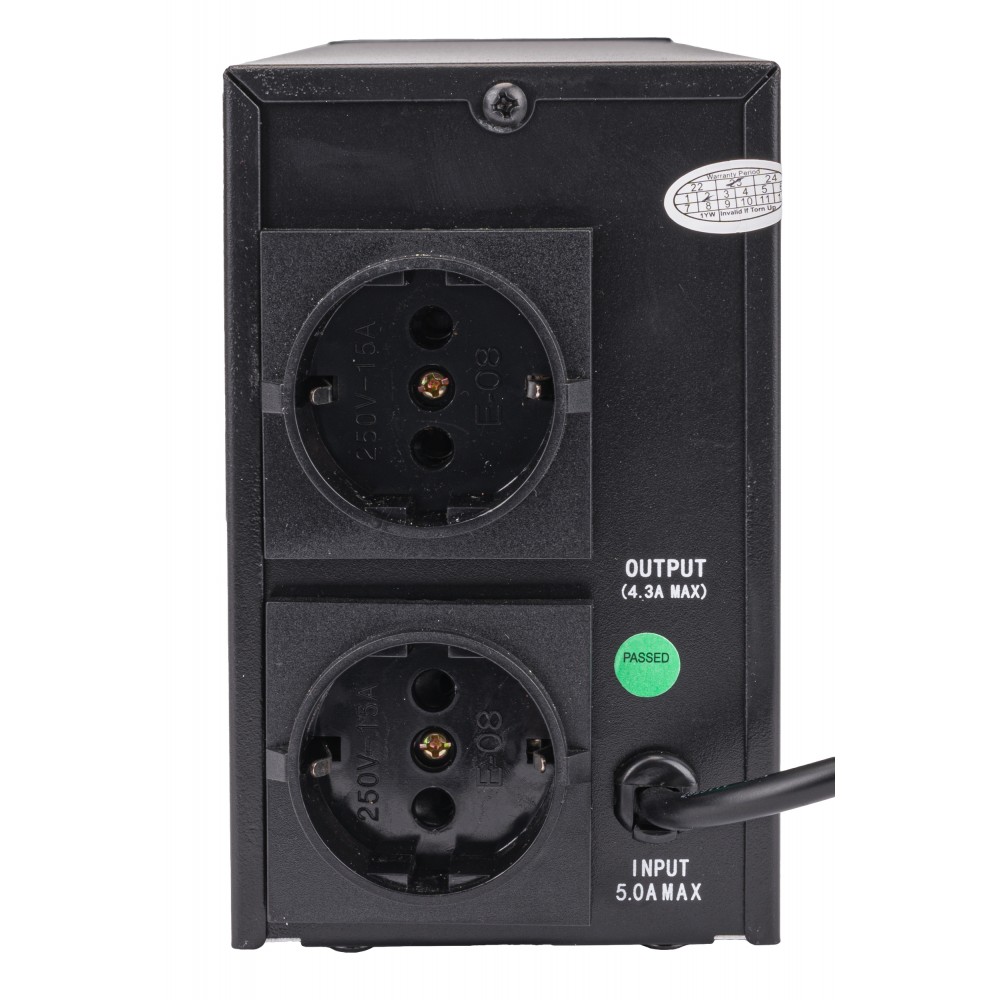 POWERMAT PM-UPS-650M Záložní zdroj pro PC servery s LCD (UPS) 650VA/360W