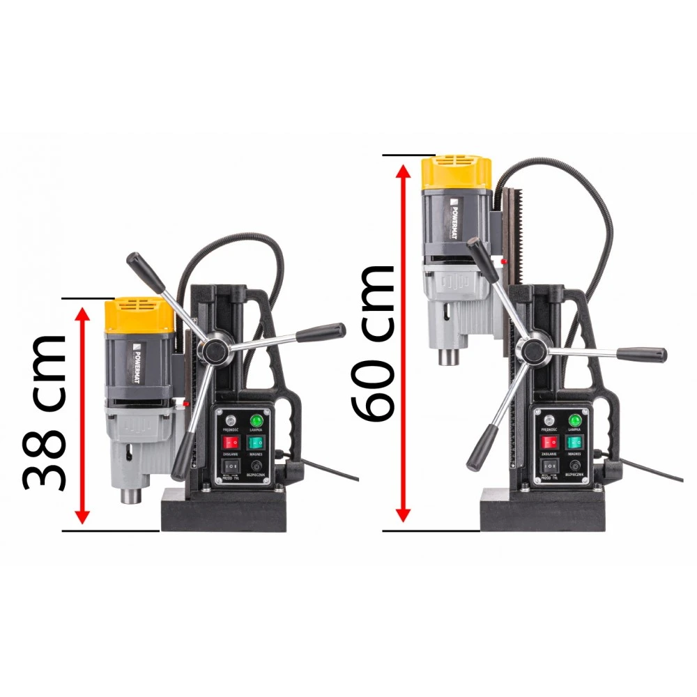 POWERMAT PM-WM-2100T Magnetická vrtačka 2100W 50mm MT3 MT2