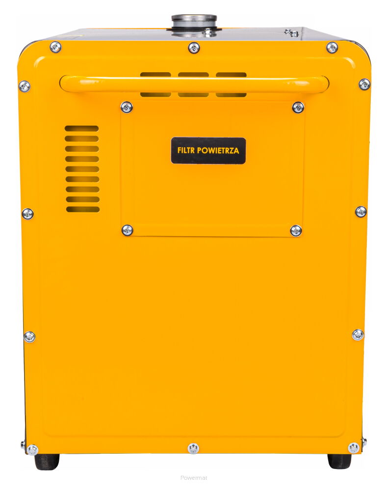 POWERMAT PM-AGR-6500MD DIESELOVÝ GENERÁTOR / Elektrocentrála 6,5KW 13HP 230V 400V ATS
