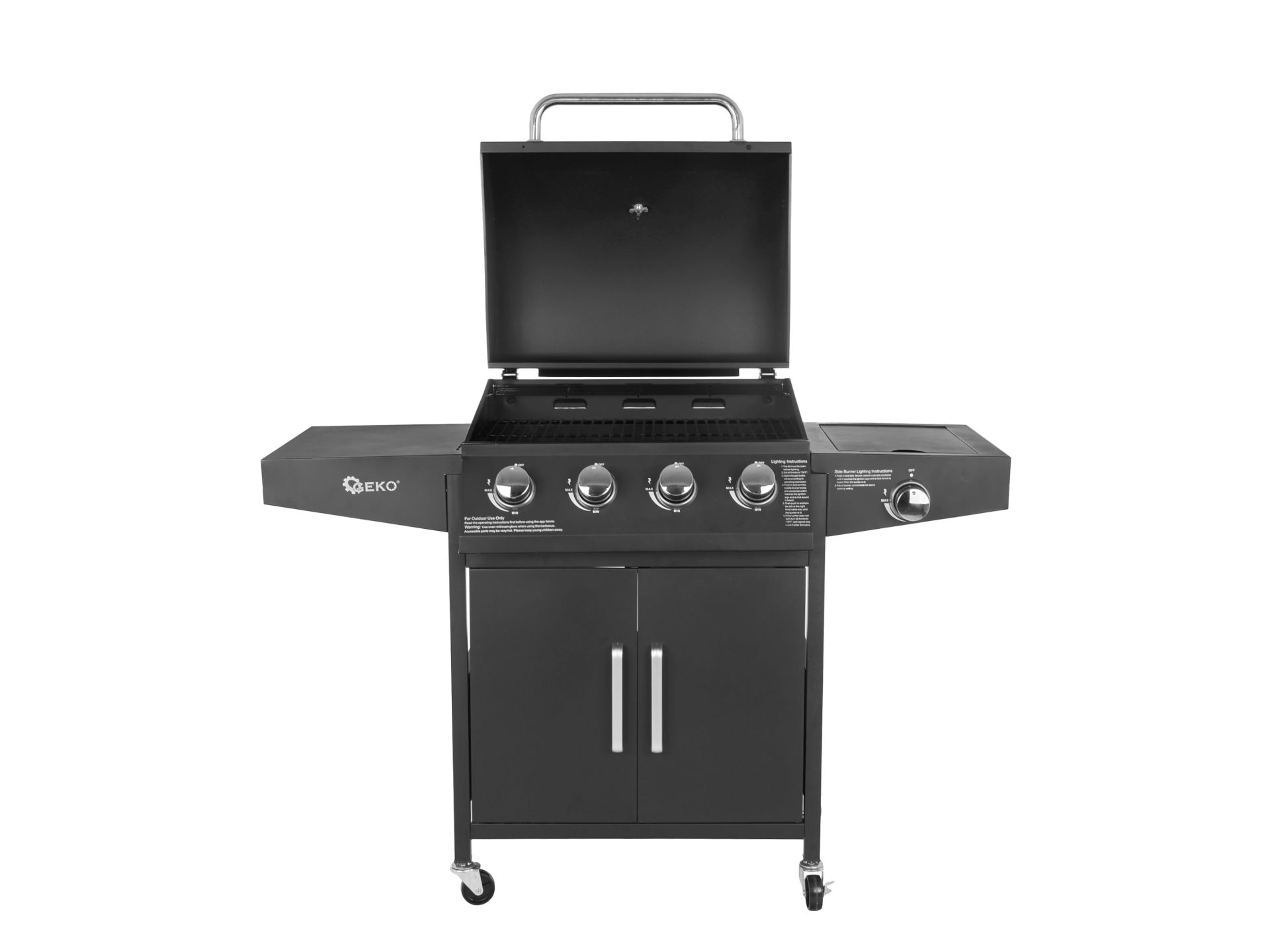 GEKO G80516 Plynový gril s 5 hořáky (4+1) 14,5kW