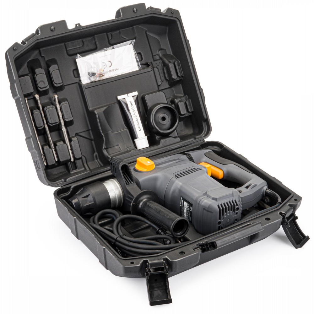 POWERMAT PM-MW-2600M Příklepové vrtací kaldivo SDS plus 2600W sklíčidlo, sekáč