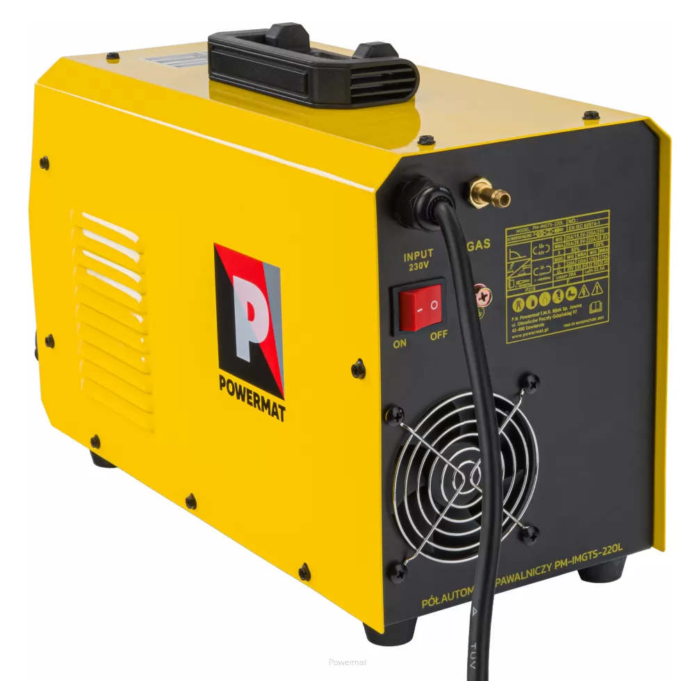 POWERMAT PM-IMGTS-220L Invertorová svářečka MIG MAG MMA TIG 220A SYNERGY FLUX