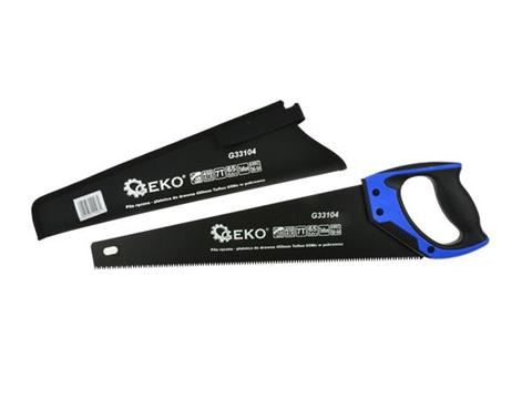 GEKO G33104 Ruční pila na dřevo Teflon 450mm 65Mn v pouzdře