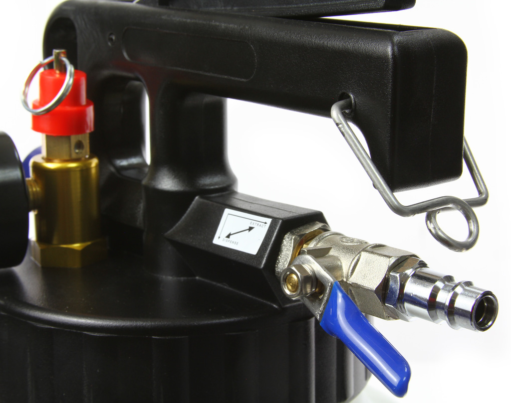 MAR-POL M78341 Sada adaptérů pro výměnu oleje pro automatické převodovky + nádoba 10L