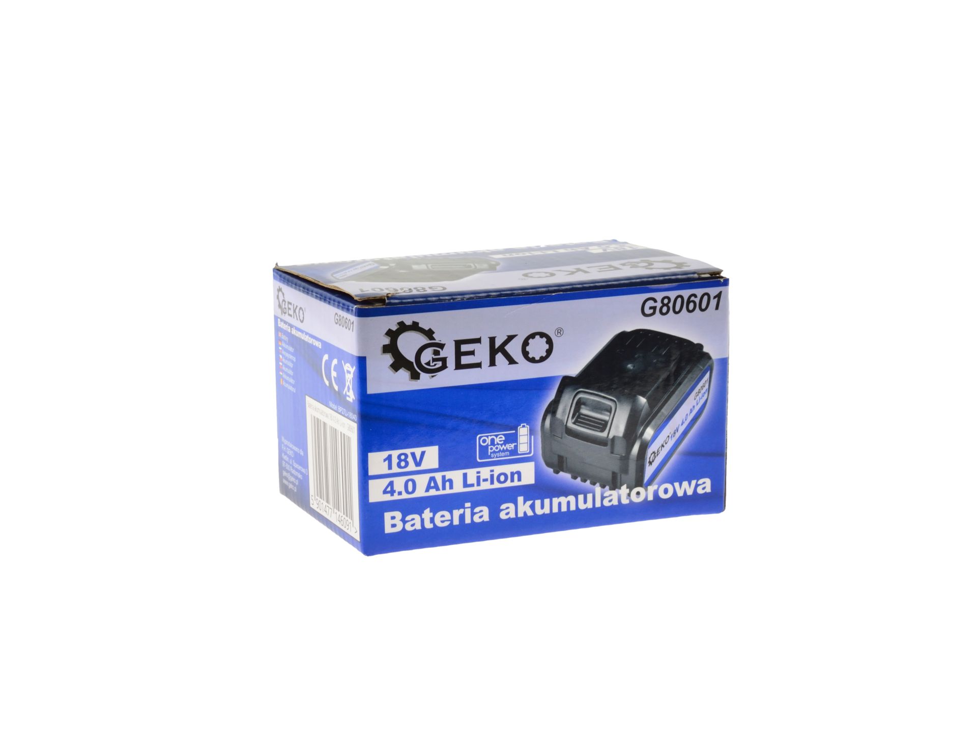 GEKO G80601 Baterie akumulátor 18V, 4,0 Ah, Li-ion