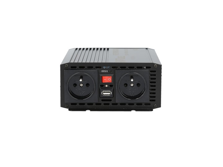 Kraft&Dele KD1254 Měnič napětí pro vozidla, automobily 12V na 230V 700W USB