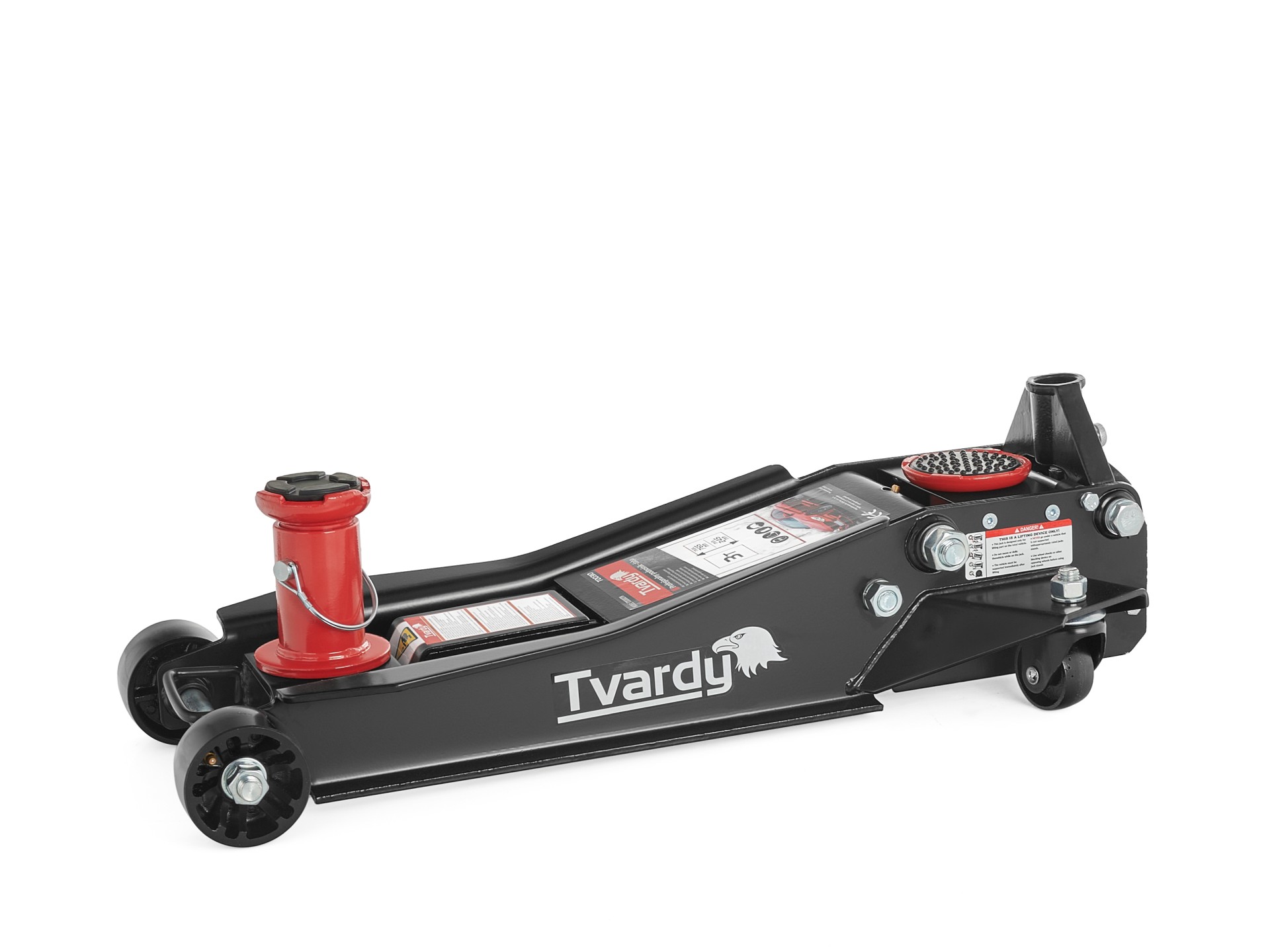 Tvardy T00310 Nízkoprofilový hydraulický zvedák 3T hever pod auto 9,8-77cm PROFI