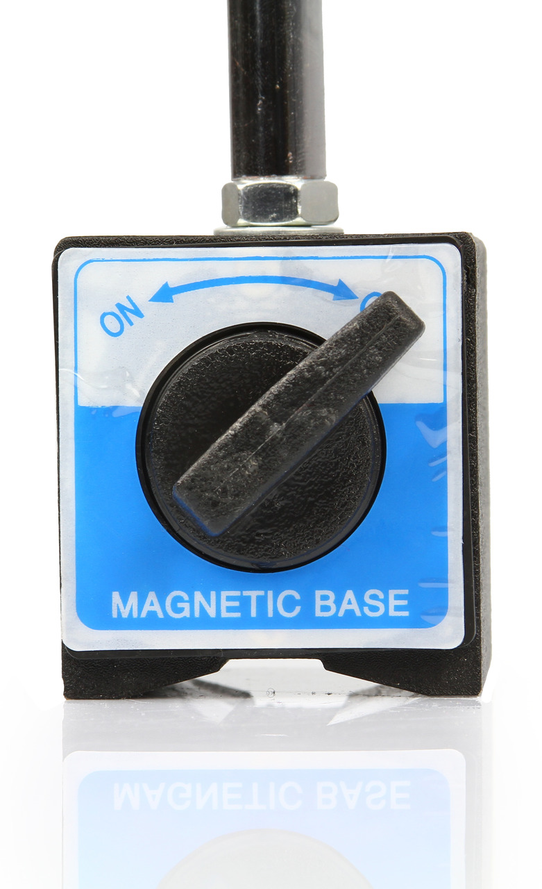 Mar-Pol M57661 Automatický magnetický stativ, číselníkový úchylkoměř 0-10mm + 22 koncovek
