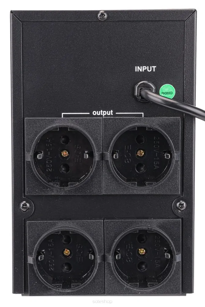 POWERMAT PM-UPS-2000M Záložní zdroj UPS LCD 2000VA 1200W