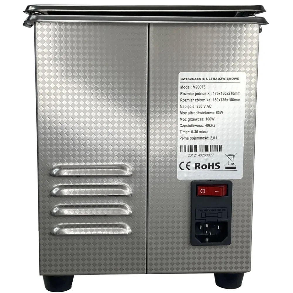 MAR-POL M90073 ULTRAZVUKOVÁ ČISTIČKA 2L