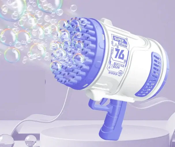 Bubble rocket Dětská pistole na bublinky bublifuk