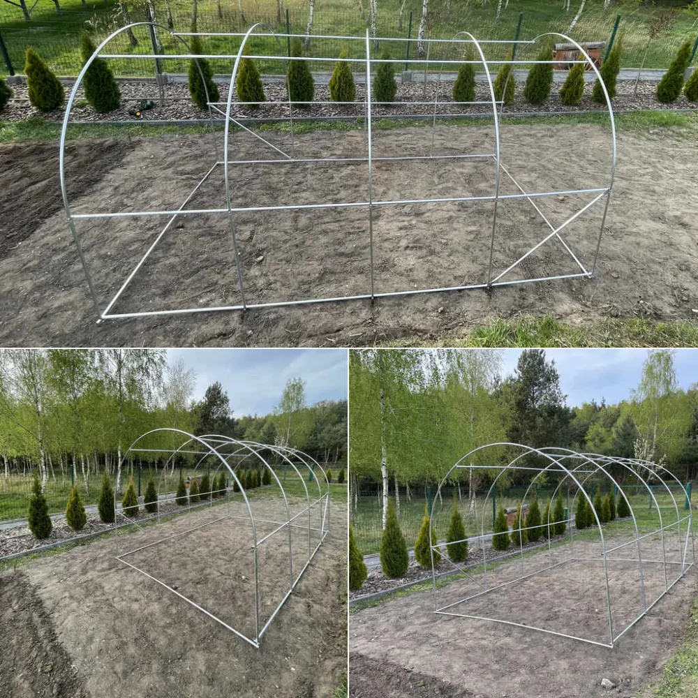 MAR-POL M85001 ZAHRADNÍ FÓLIOVNÍK SKLENÍK 4x2,5x2m