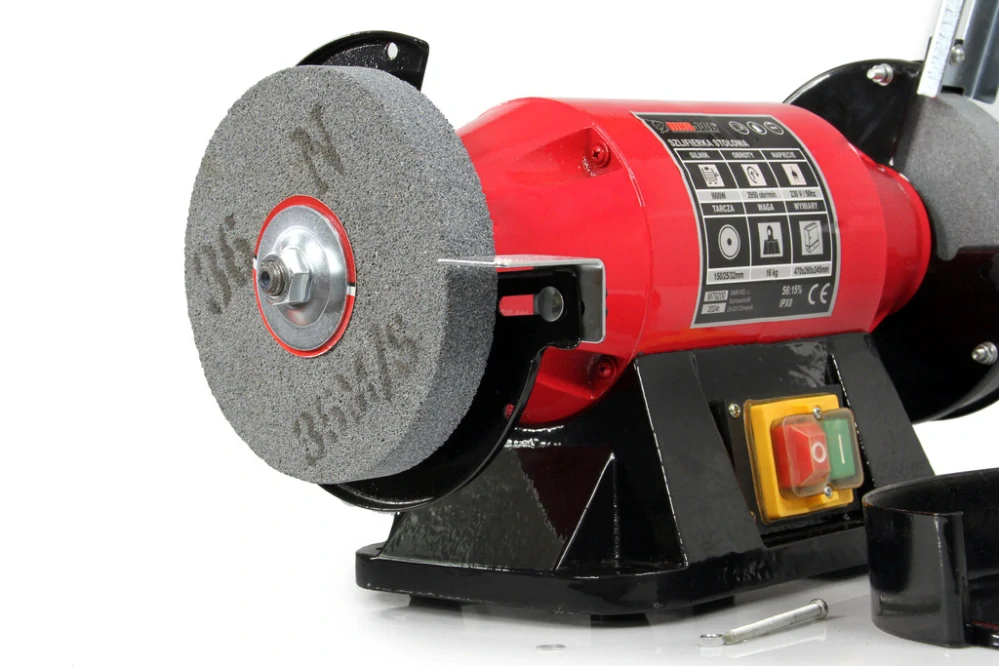 MAR-POL M79200 Elektrická stolní bruska dvoukotoučová 1600W 150mm