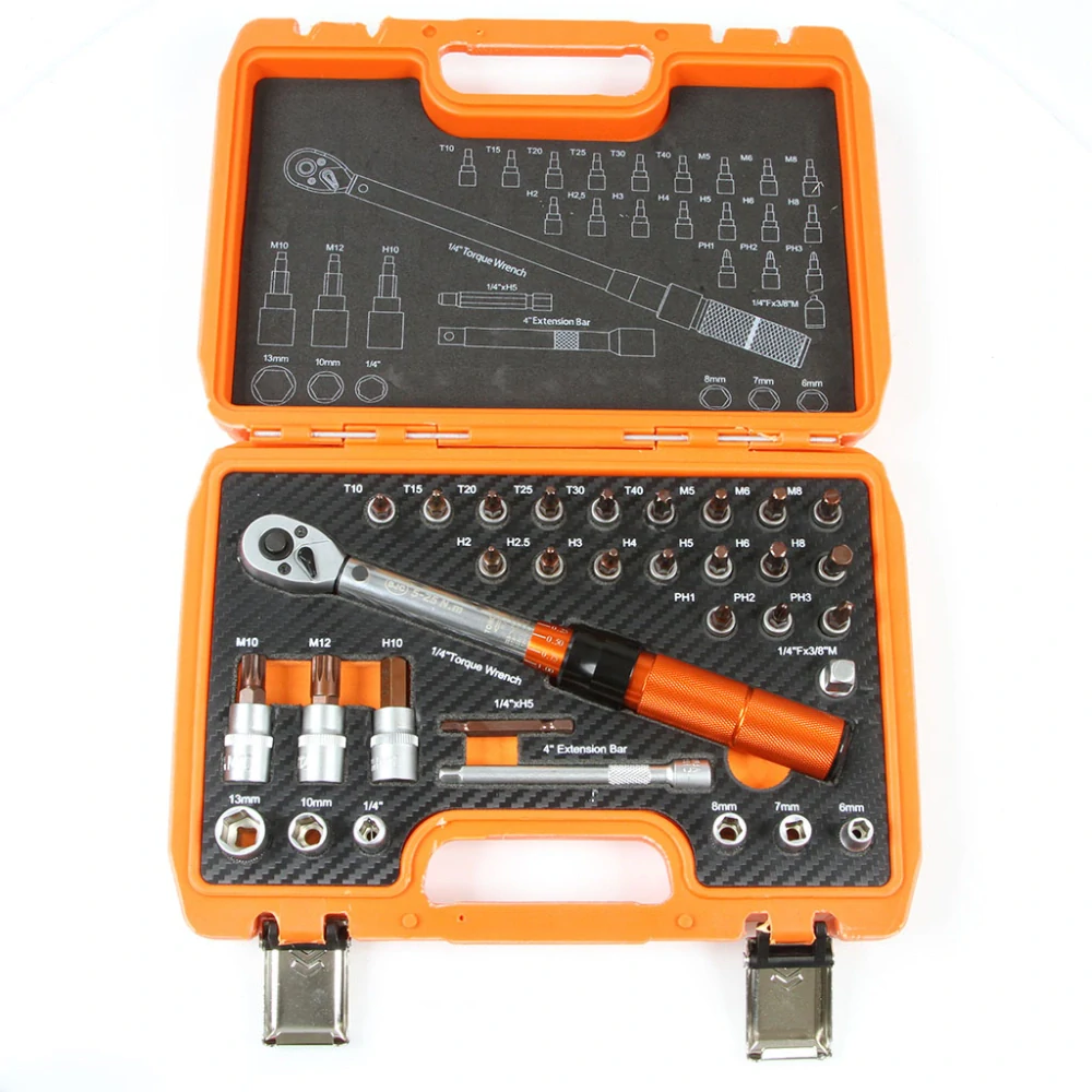 MAR-POL B53574 Momentový klíč 1/4" 5-25 Nm BJC
