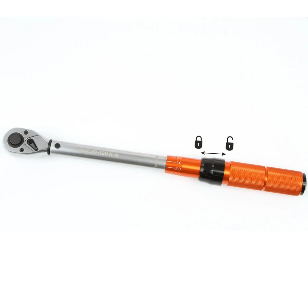 MAR-POL B53575 Momentový klíč 1/2" 20-120 Nm BJC