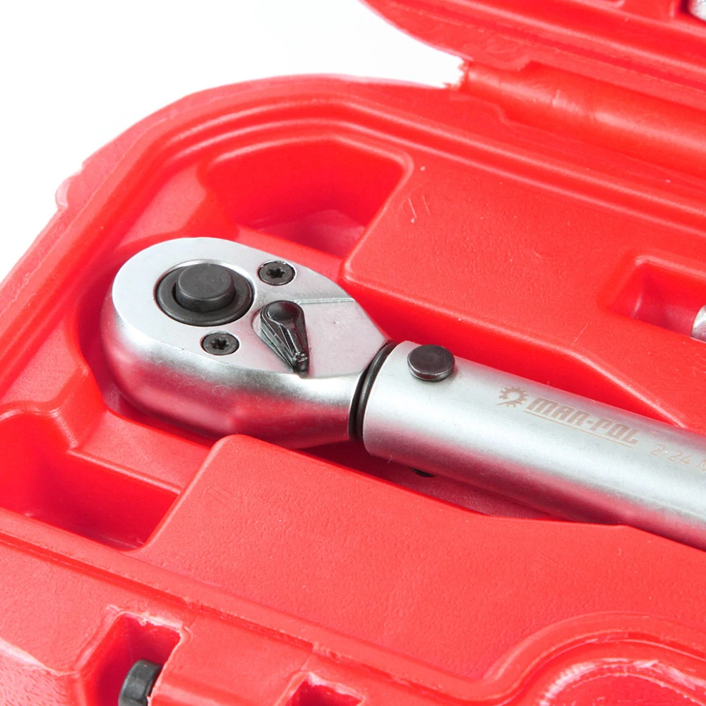 MAR-POL M53578 Momentový klíč 1/4" 2-24 Nm BJC