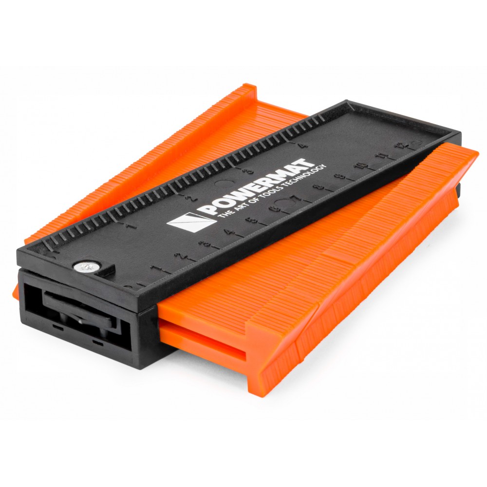 POWERMAT PM-GSK-5T Multifunkční šablona na obkreslení tvarů 120mm / 5"