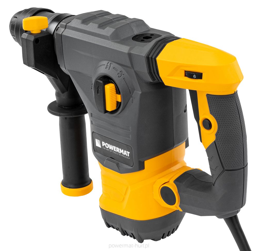 POWERMAT PM-MU-2600T PŘÍKLEPOVÉ VRTACÍ BOURACÍ KLADIVO SDS PLUS 5,5J 2600 W