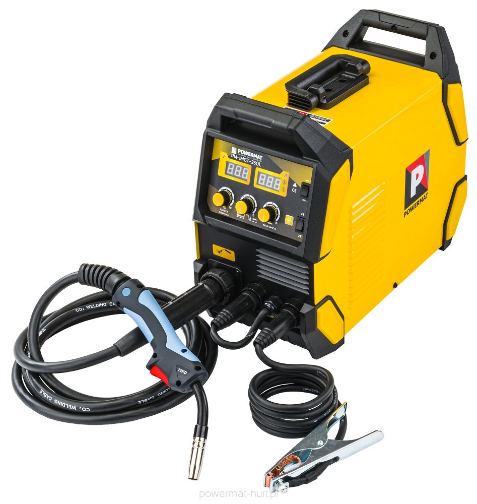 Powermat PM-IMGT-250L INVERTOROVÁ SVÁŘEČKA INVERTOR MIG-MAG MMA TIG-LIFT