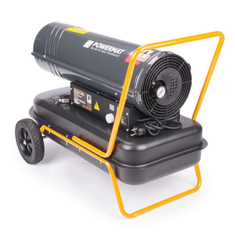 POWERMAT PM-NAG-40SN Naftový ohřívač topidlo + LCD displej 40kW