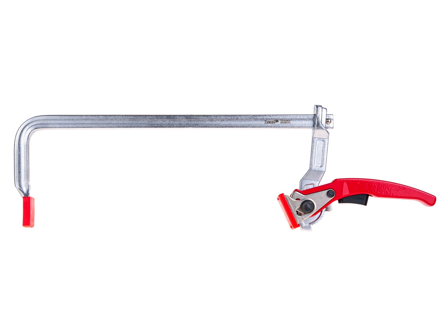 GEKO T00583 Kovaná ráčnová svorka svěrka svěrák typu F 250x80 mm
