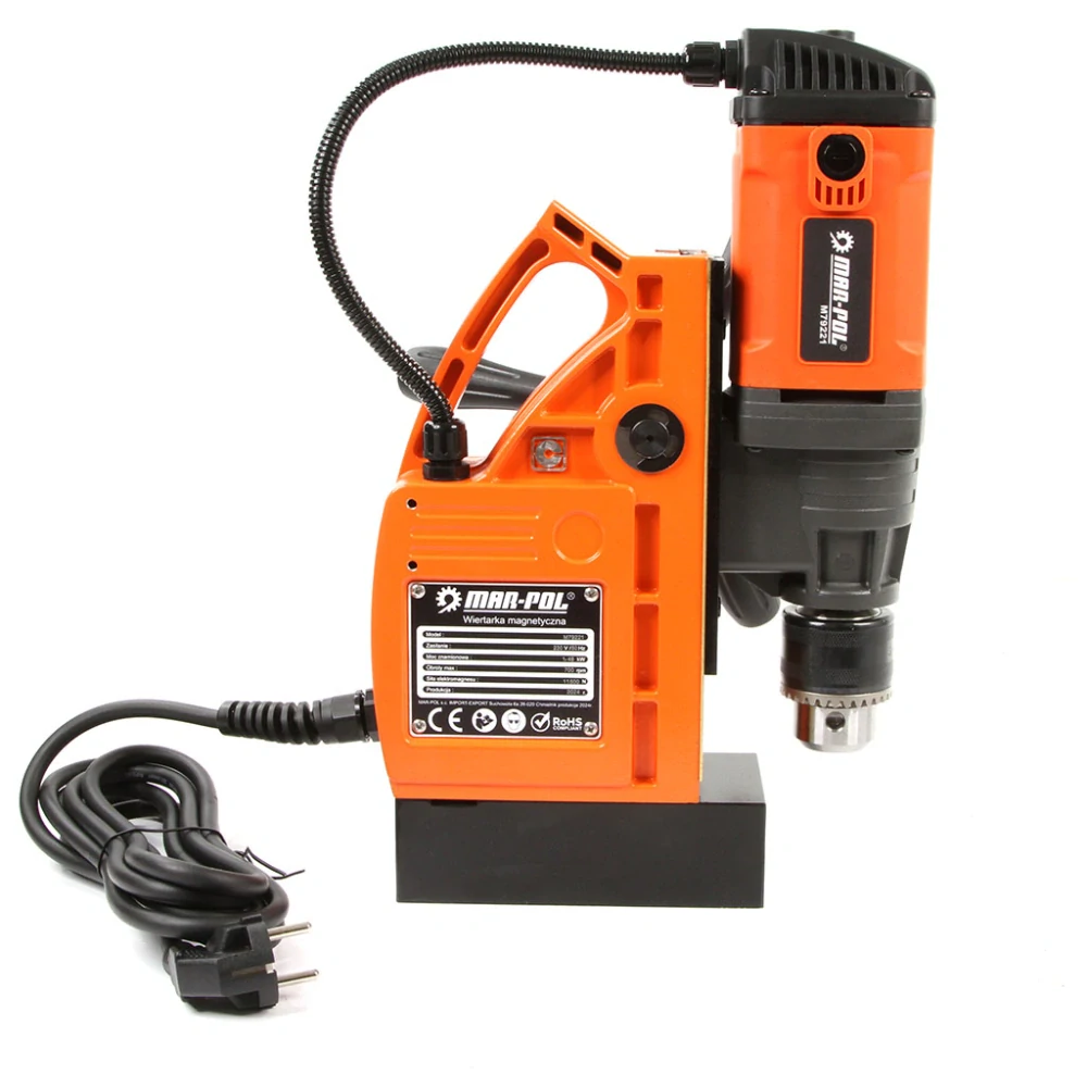 MAR-POL M79221 Stojanová magnetická vrtačka 1480W 11500N