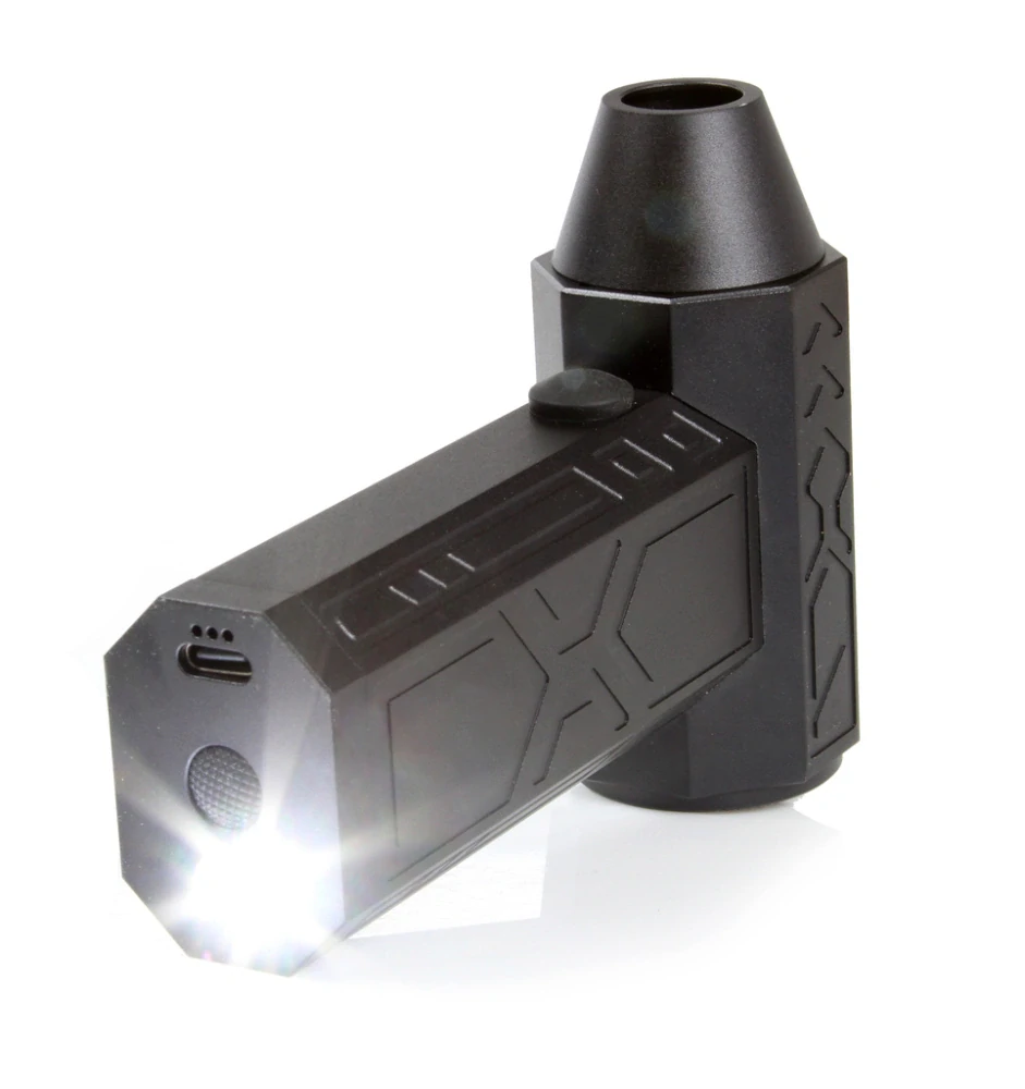 Mar-pol M88320 Mini fukar ventilátor s baterkou na prach listí gril