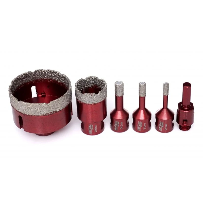 KRAFT&DELE KD11219 Diamantové vrtáky vykružováky M14 5 ks sada