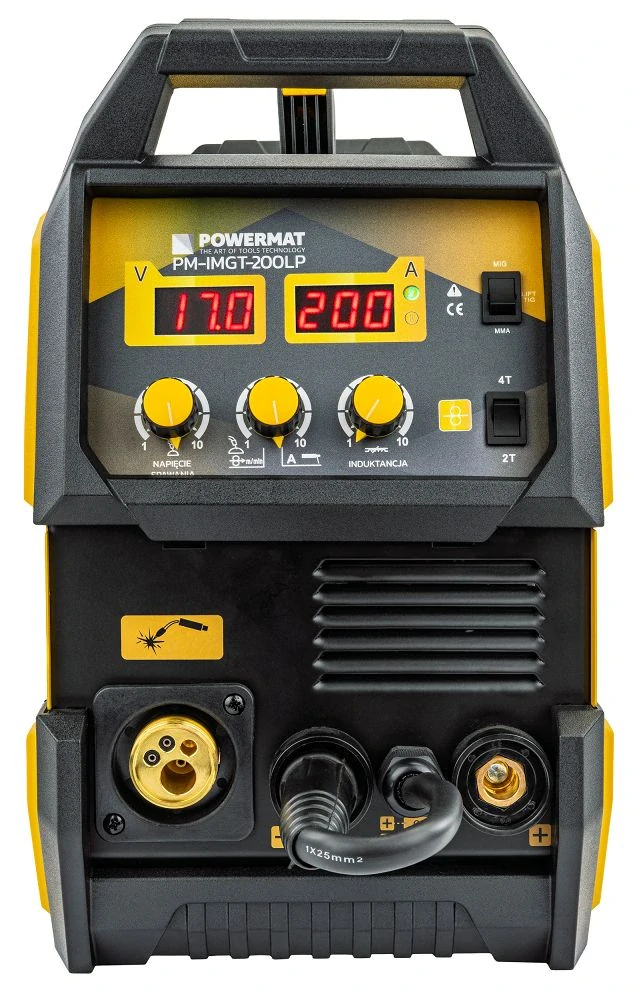 POWERMAT PM-IMGT-200LP INVERTOROVÁ SVÁŘEČKA MIG/MAG, MMA ,TIG-Lift