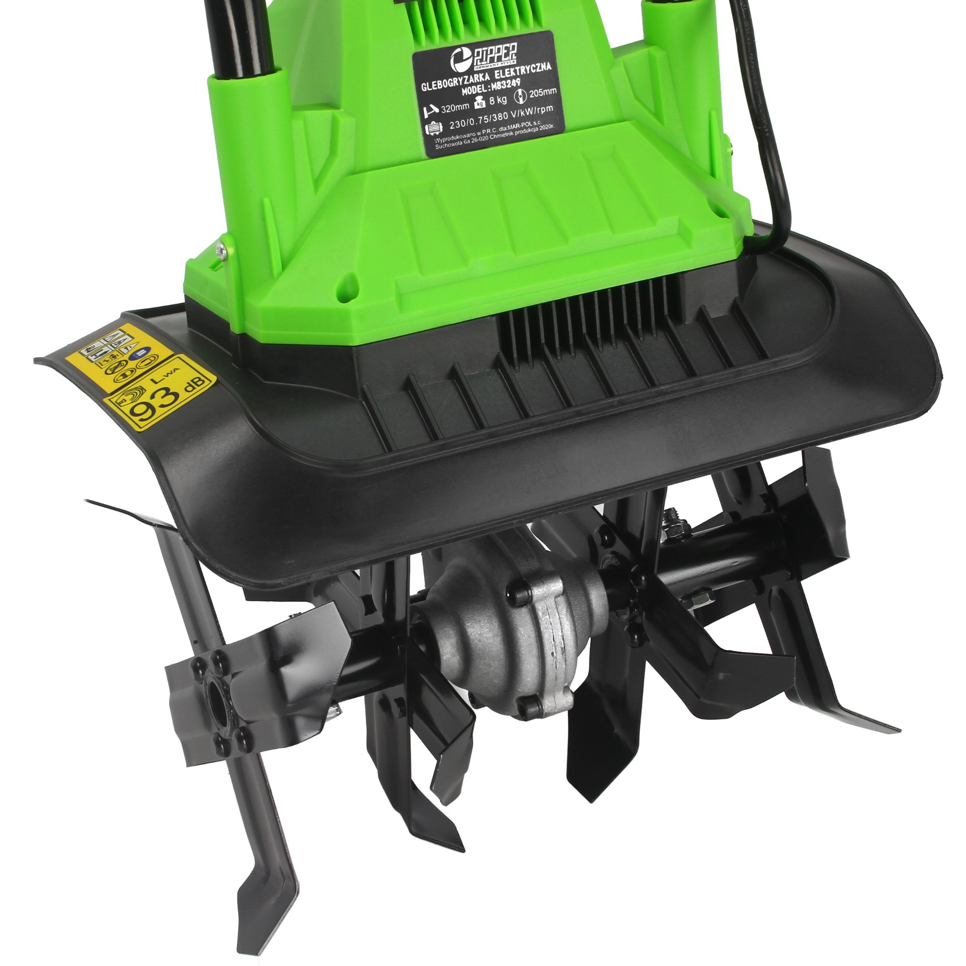 MAR-POL M83249 750W Elektrický rotavátor kultivátor provzdušňovač RIPPER