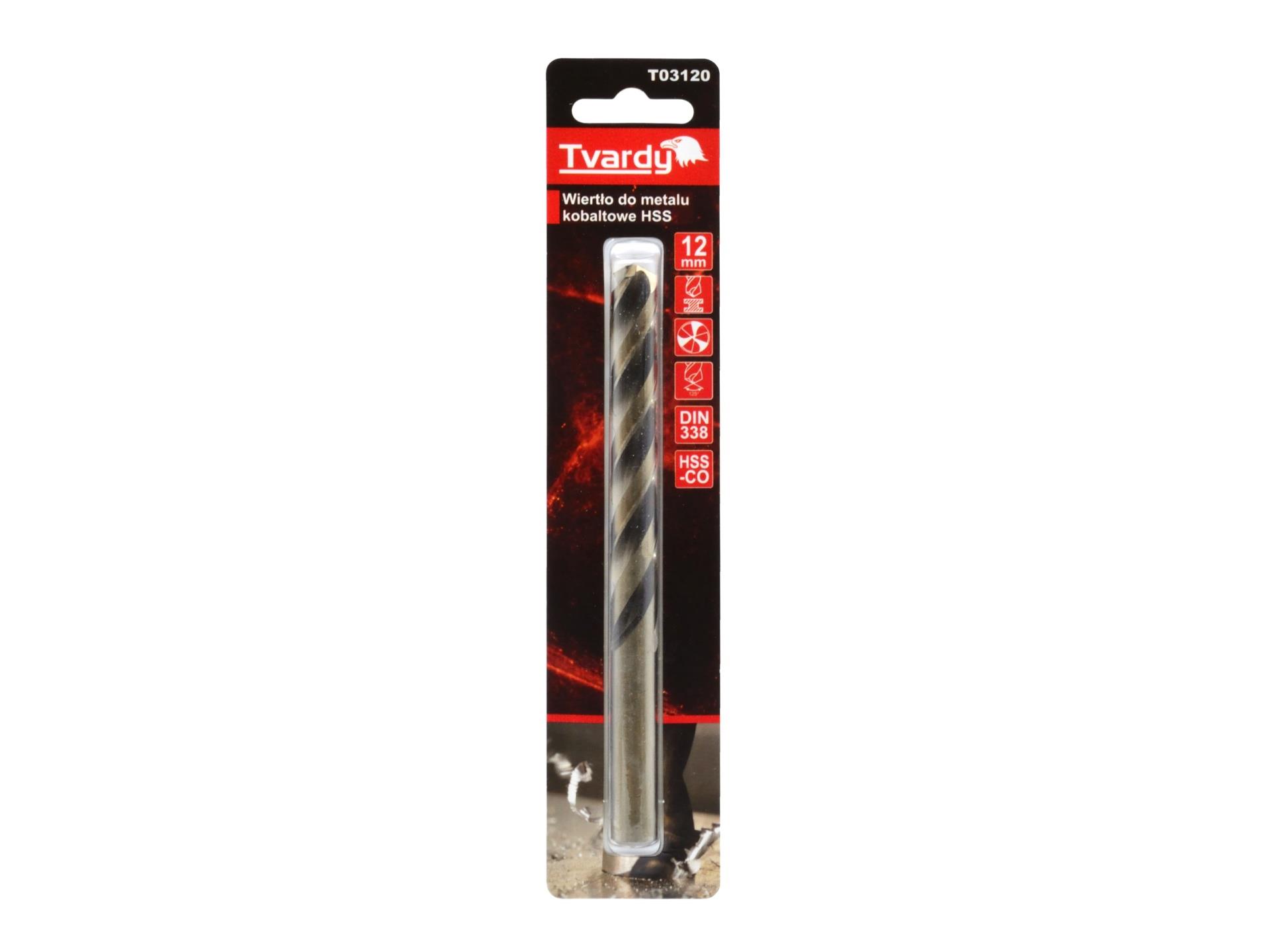 GEKO T03120 Kobaltový vrták HSS M35 do kovu 12mm