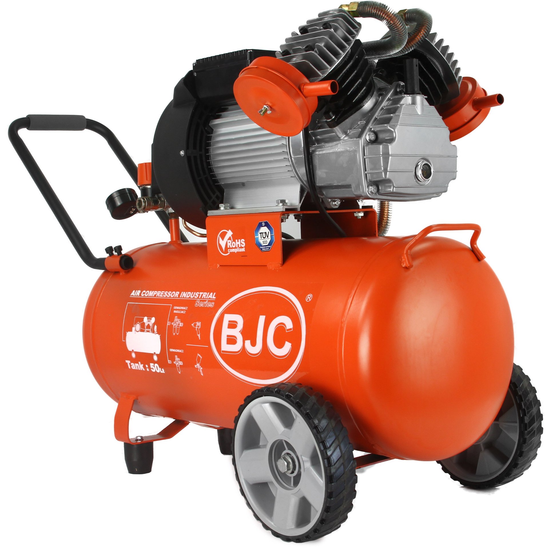 BJC B88010 OLEJOVÝ KOMPRESOR 50L / 3HP / 10 bar / 2 PÍSTY JN-30V, BJC 