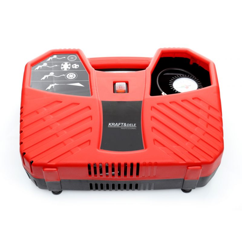 KRAFT&DELE KD429 1100W Mini bezolejový kompresor 8bar