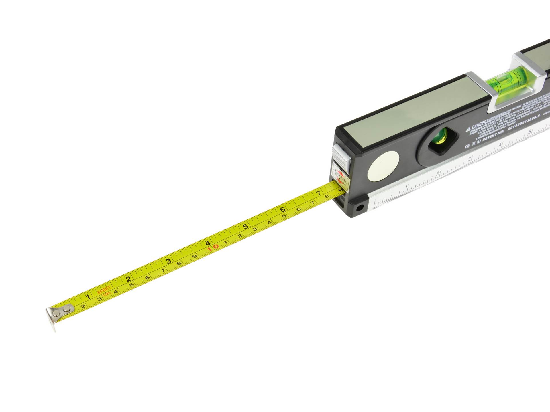 GEKO G03311 Vodováha laserová osvětlená s měrítkem metr 1,5 m