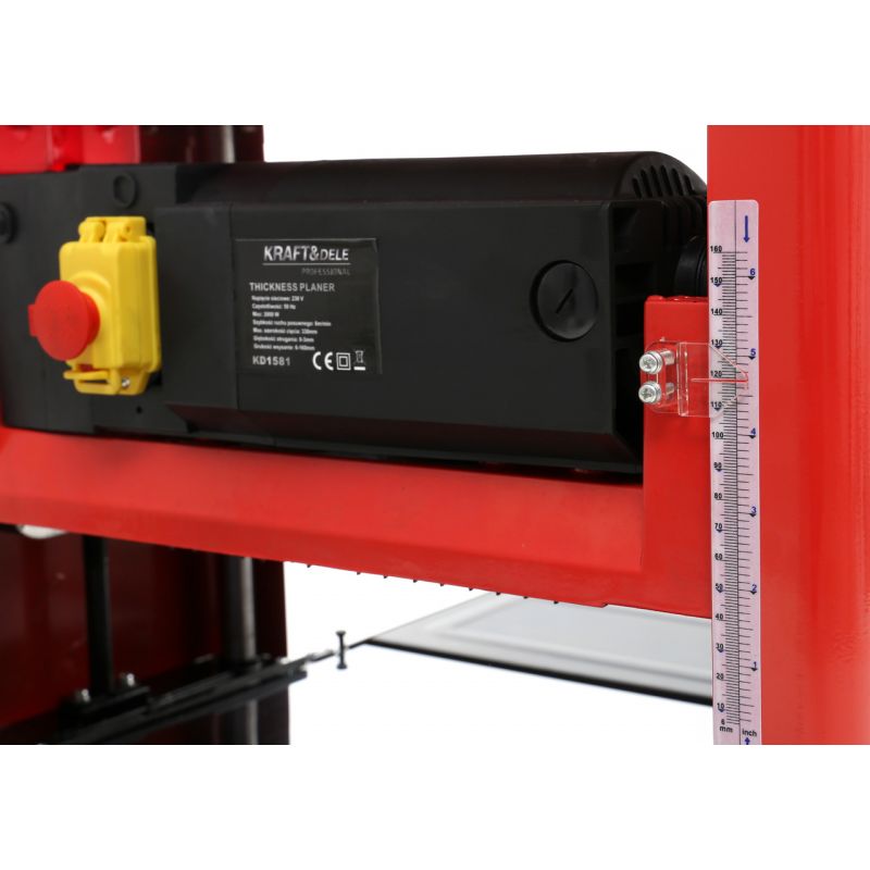 KRAFT&DELE KD1581 Elektrická tloušťkovačka hoblovka hoblík 2000W
