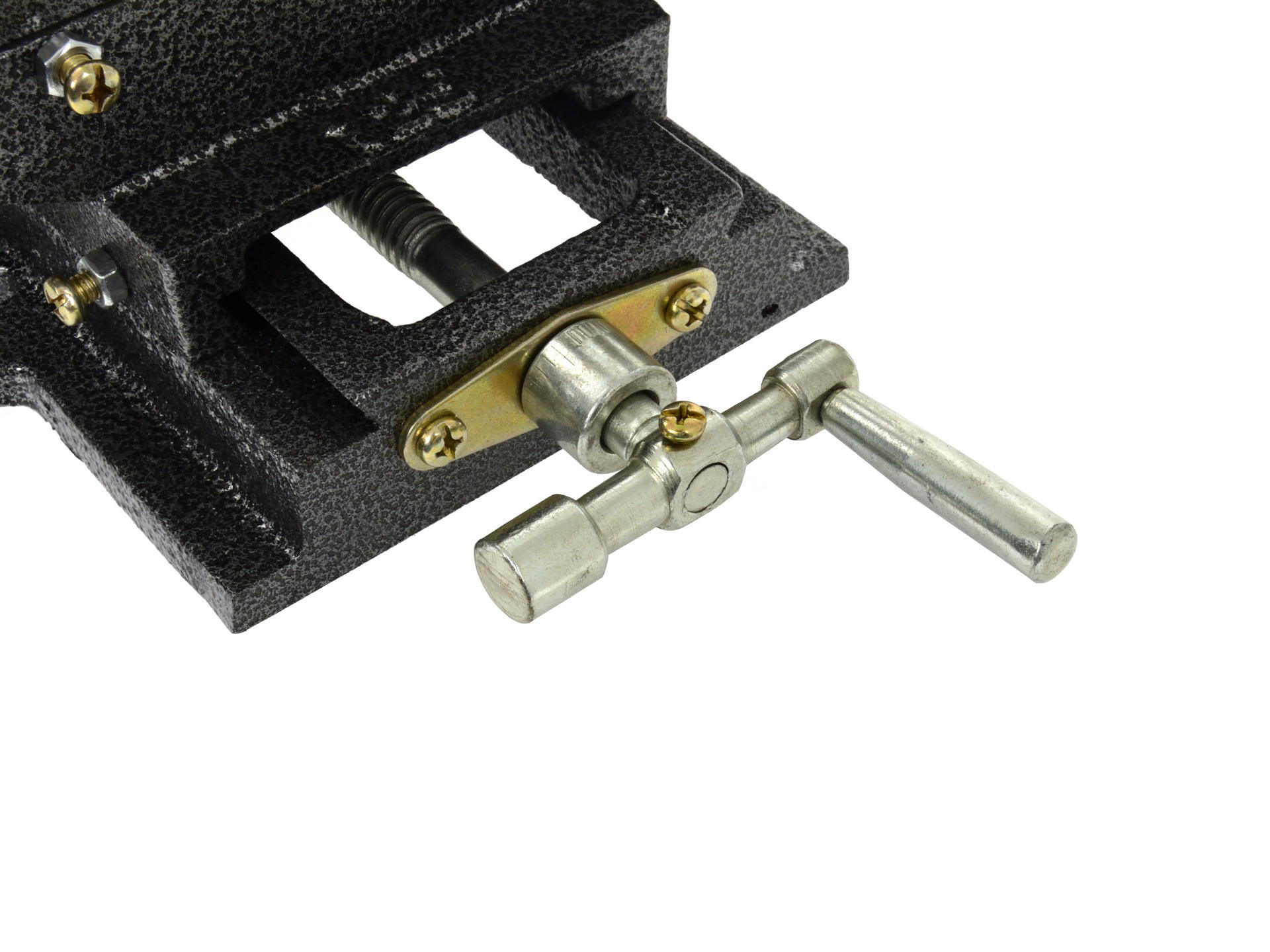 GEKO G01028 Křížový svěrák dvouosý s čelistí 125mm dílenský strojní