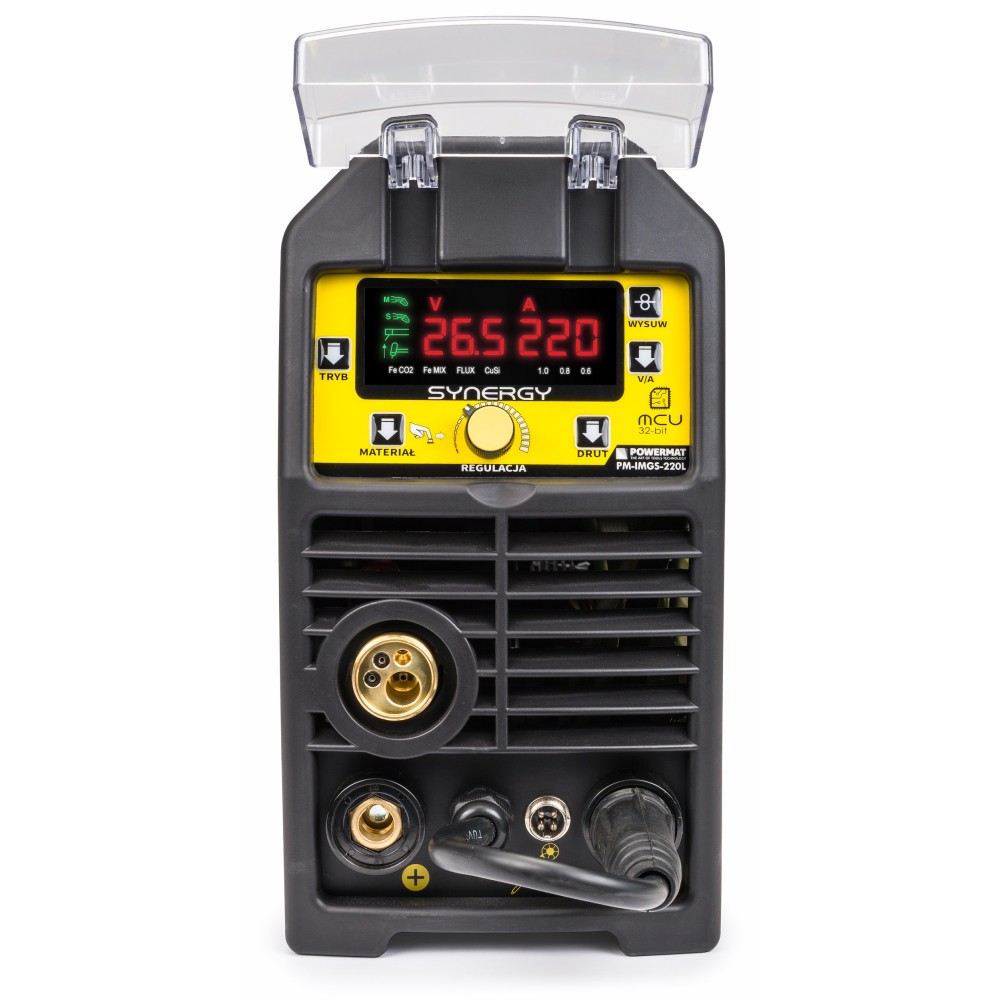 Powermat PM-IMGS-220L INVERTOROVÁ SVÁŘEČKA MIG MAG TIG MMA 220A SYNERGY SADA