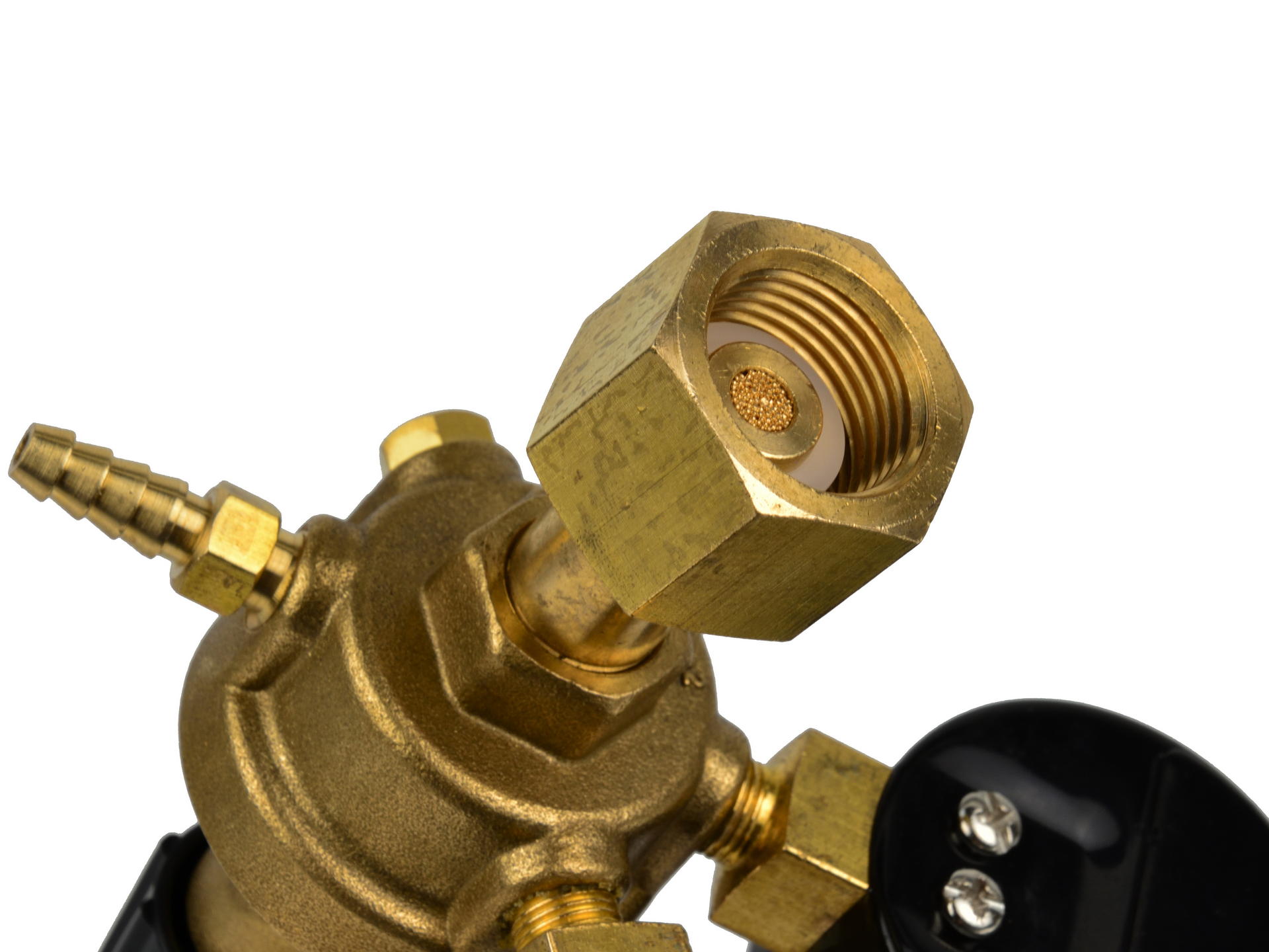 GEKO G80034 Regulátor redukční ventil CO2 / ARGON mix 2 manometry mini