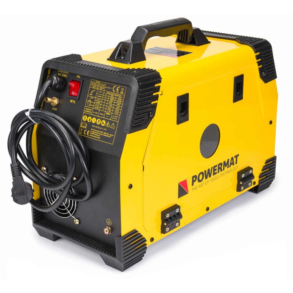 Powermat PM-IMG-220L-PRO INVERTOROVÁ SVÁŘEČKA MIG MAG TIG MMA 220A 5 kotoučů na kov
