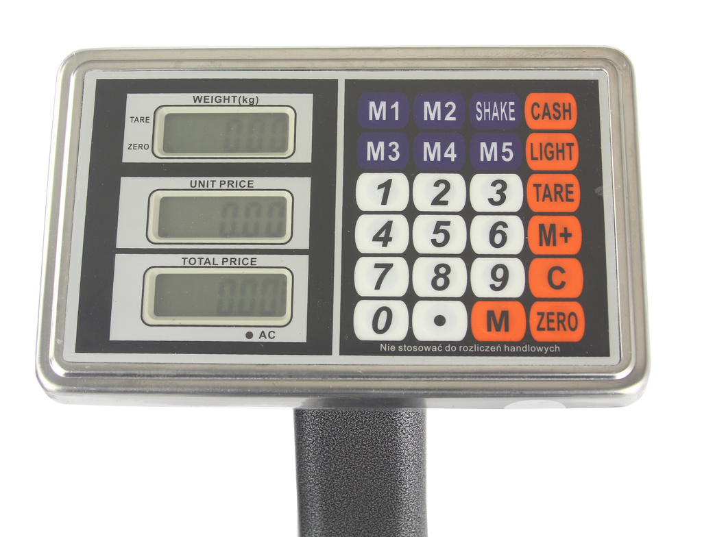 Mar-pol M90165 Můstková digitální elektronická váha LCD 150kg 51x71cm