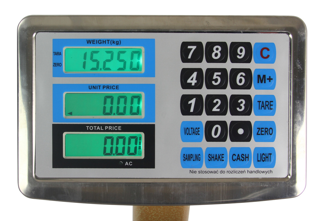 Marpol M90163 Můstková digitální elektronická váha LCD 60kg 41x34cm