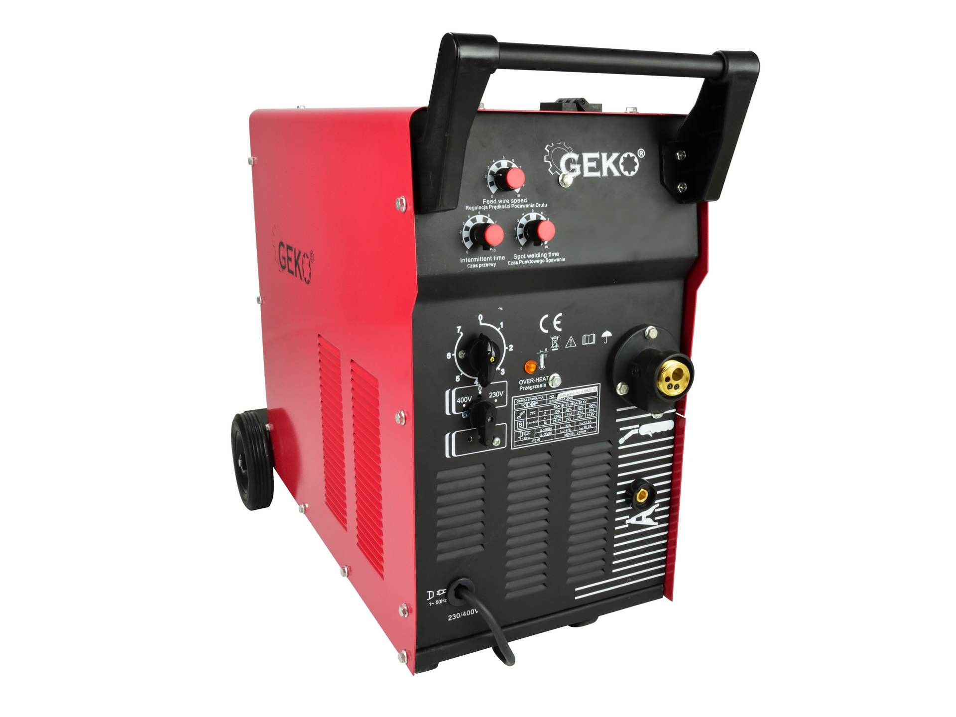 GEKO G80094 Poloautomatická svářečka MAG 250 SUPER 230V/400V 250A svařování