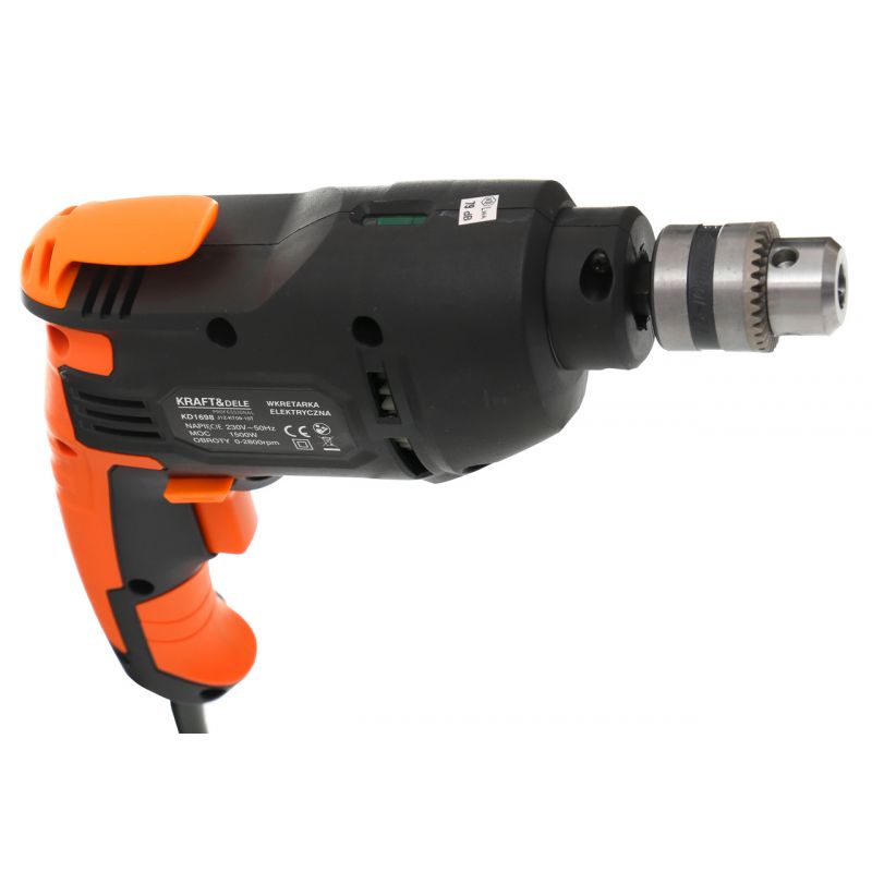 Kraft&Dele KD1698 Elektrický vrtací šroubovák, vrtačka 230V 1500W 10mm