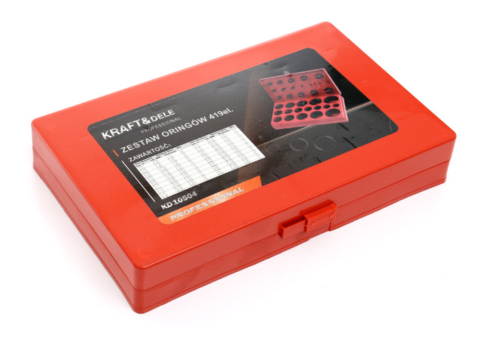 KRAFT&DELE KD10504 O-kroužky 419ks těsnící gumičky těsnení SADA
