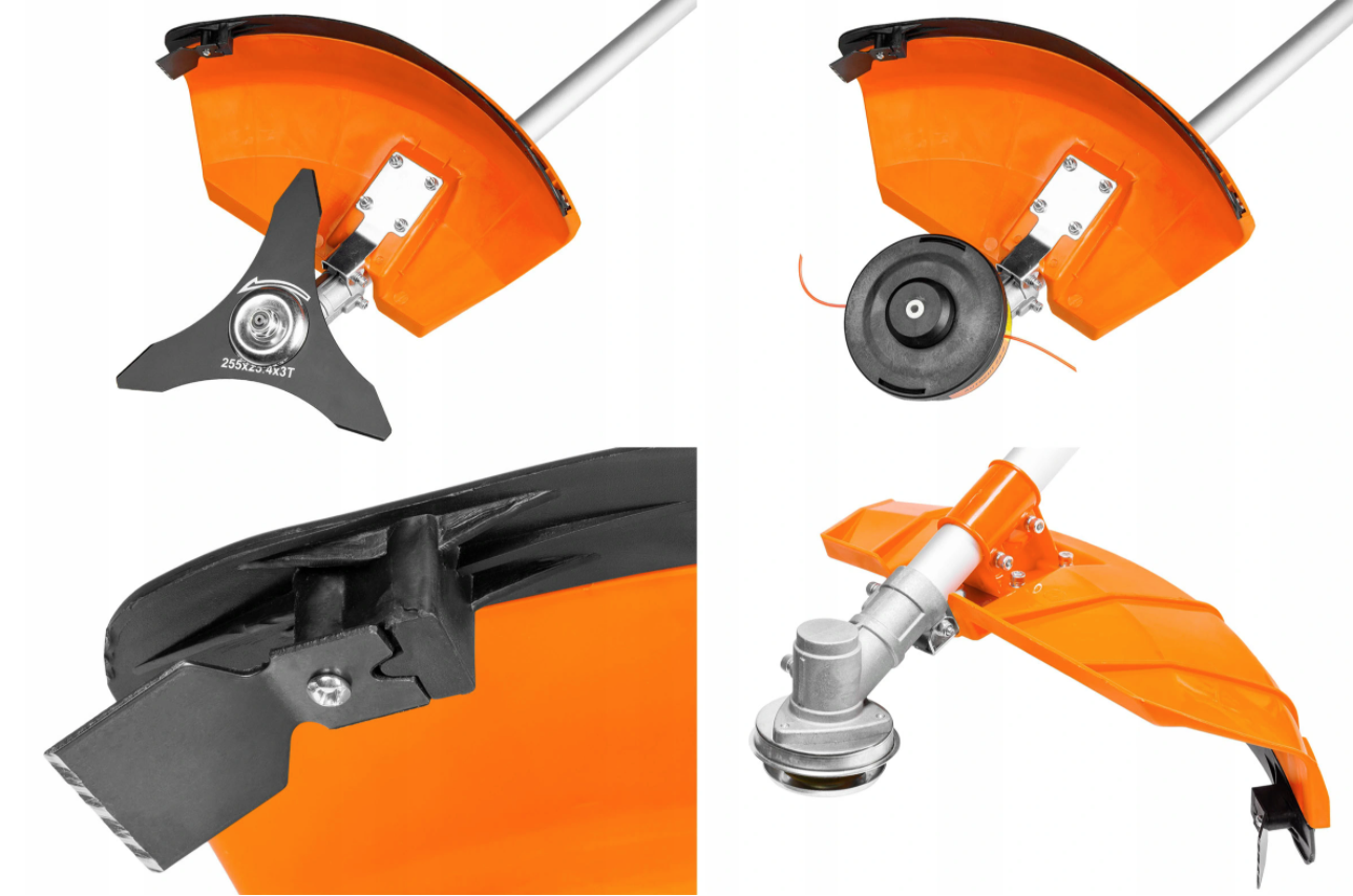 MAX ECBC52-A Motorový křovinořez kosa 5,2HP maska struna řezací kotouč