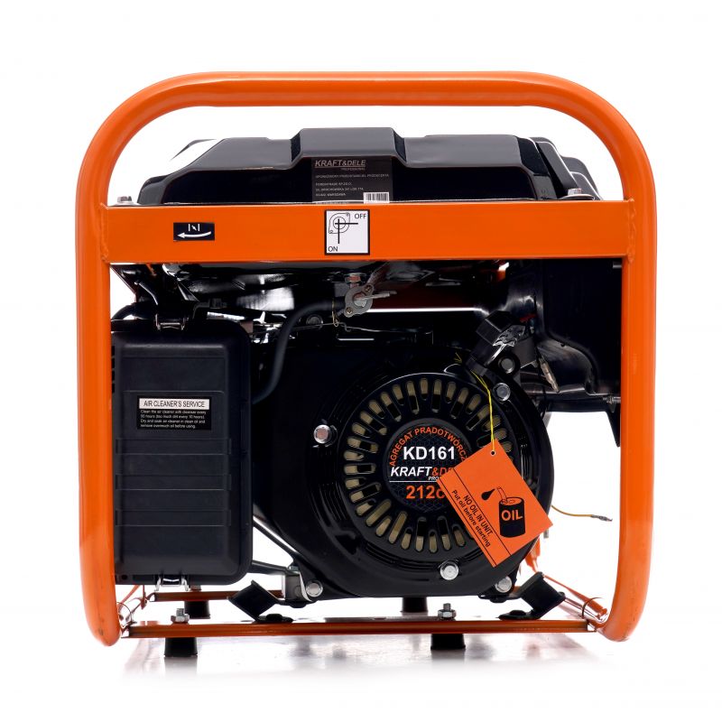 KRAFT&DELE KD161 ELEKTROCENTRÁLA GENERÁTOR PROUDU 12/230V/380V 3500W AVR