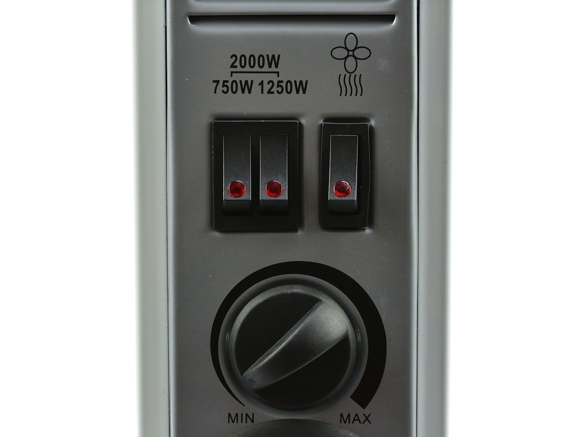 GEKO G80442 Elektrický konvektorový ohřívač topidlo 2000W Turbo & Timer